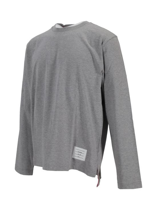 26FW 톰브라운 오버사이즈 롱 슬리브 저지 티 MJS289A00042 055 - THOM BROWNE