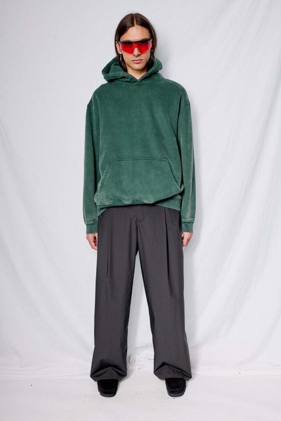  어셈블리 뉴욕 어셈블리 페이디드 그린 후드 티셔츠 - ASSEMBLY NEW YORK