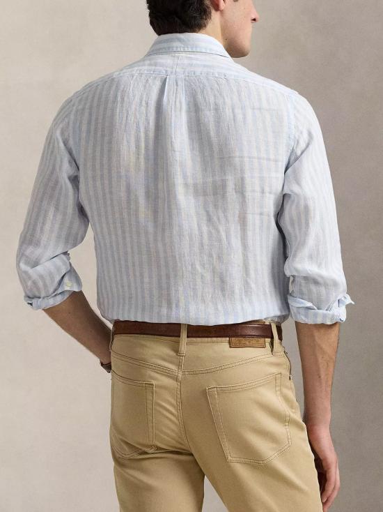 25SS 폴로 랄프로렌 긴팔 셔츠 710969636 003 BLUE WHITE - POLO RALPH LAUREN