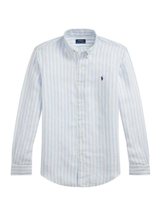 25SS 폴로 랄프로렌 긴팔 셔츠 710969636 003 BLUE WHITE