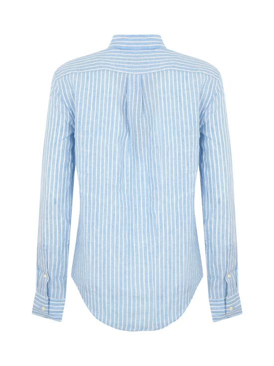  폴로 랄프로렌 블라우스 211970691 004 CELESTE BIANCO - POLO RALPH LAUREN