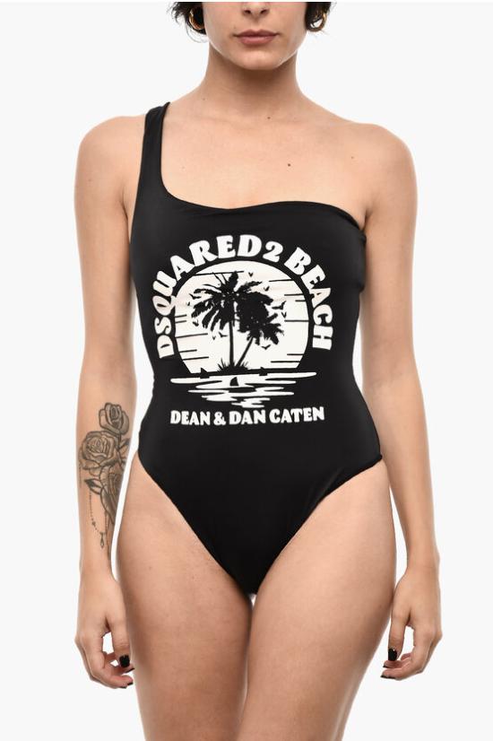  디스퀘어드2 원피스 수영복 D6BGI3420 ISA01 010 Black