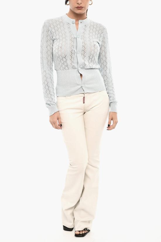  디스퀘어드2 블라우스 S72HA1203 D13009 491 Light blue - DSQUARED2