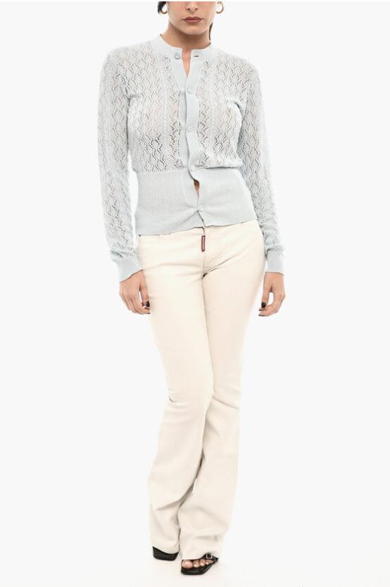  디스퀘어드2 가디건 S72HA1203 D13009 491 Light blue - DSQUARED2