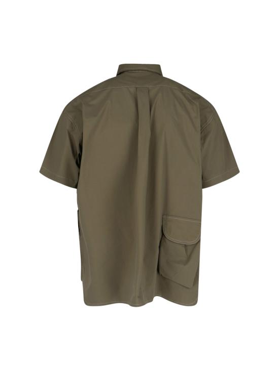 25SS 앤드원더 반팔 셔츠 5745183069180 KHAKI DOM - AND WANDER