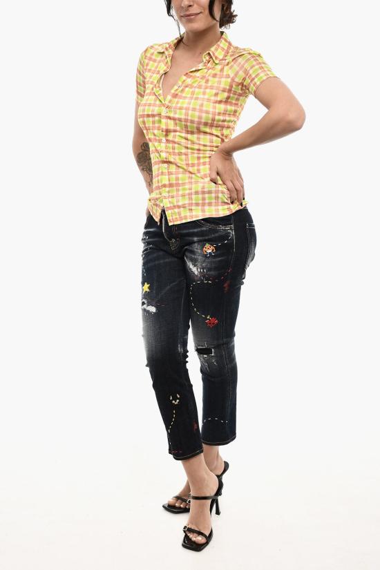  디스퀘어드2 블라우스 S72DL0716 S24523 002S Multicolor - DSQUARED2