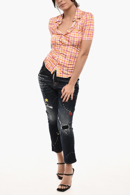  디스퀘어드2 블라우스 S72DL0716 S24523 001S Multicolor - DSQUARED2