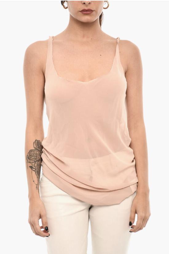  디스퀘어드2 민소매 티셔츠 S72CV0291 S54553 132 Pink