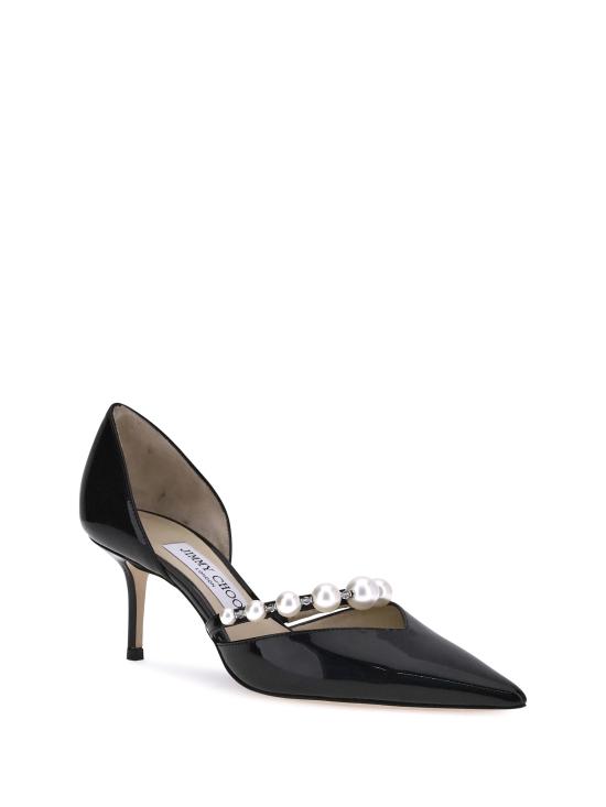 25FW 지미추 힐/펌프스 J000143336 BLACKWHITE - JIMMY CHOO
