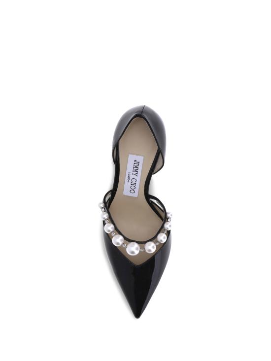 25FW 지미추 힐/펌프스 J000143336 BLACKWHITE - JIMMY CHOO