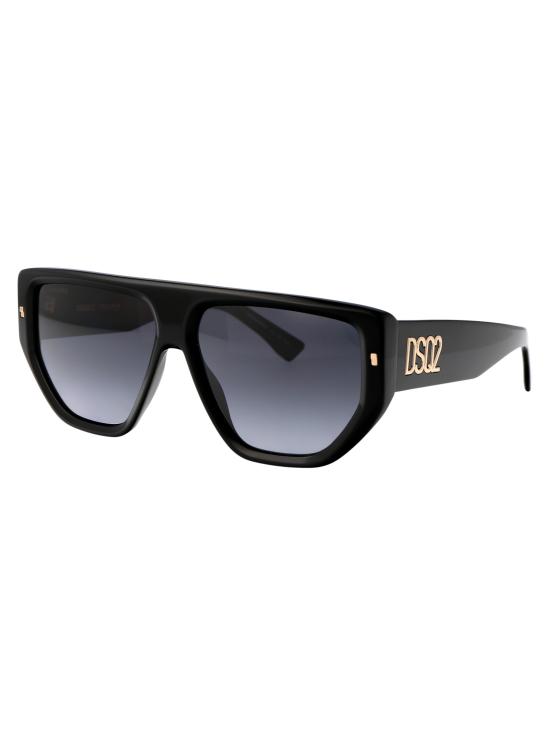 25FW 디스퀘어드2 선글라스 D2 0088 S 2M29O black - DSQUARED2