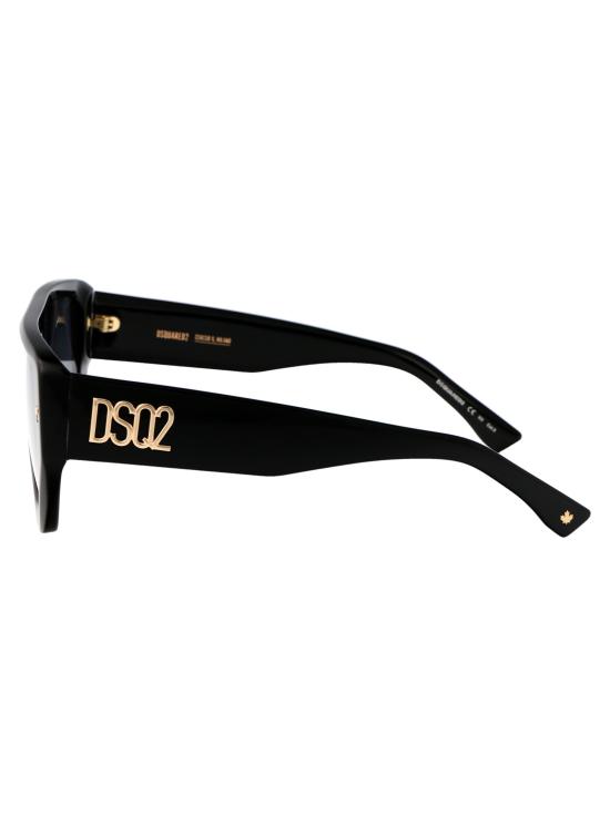 25FW 디스퀘어드2 선글라스 D2 0088 S 2M29O black - DSQUARED2