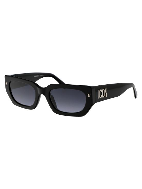 26SS 디스퀘어드2 선글라스 ICON 0017 S 807 black - DSQUARED2