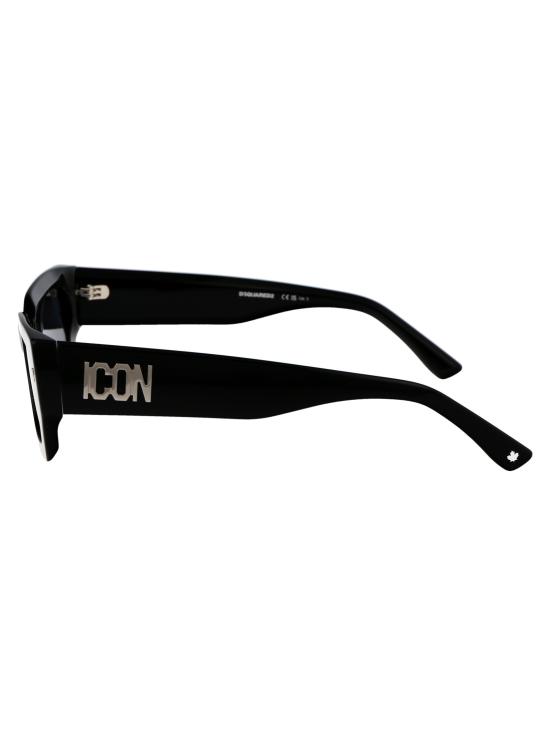 26SS 디스퀘어드2 선글라스 ICON 0017 S 807 black - DSQUARED2
