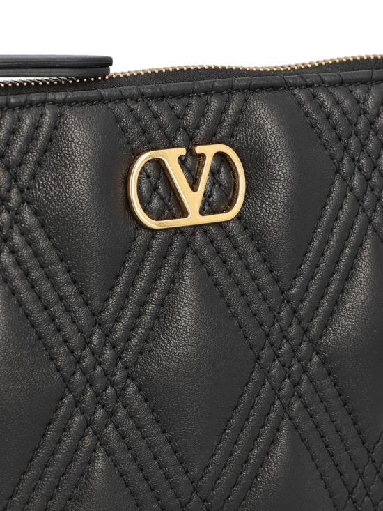 25FW 발렌티노 가라바니 클러치/파우치 7W2P0AR7MIC0NO AI25 Black - VALENTINO GARAVANI