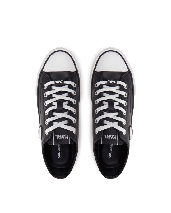 26SS 칼라거펠트 스니커즈 KL60425T 000 Black Lthr NERO - KARL LAGERFELD