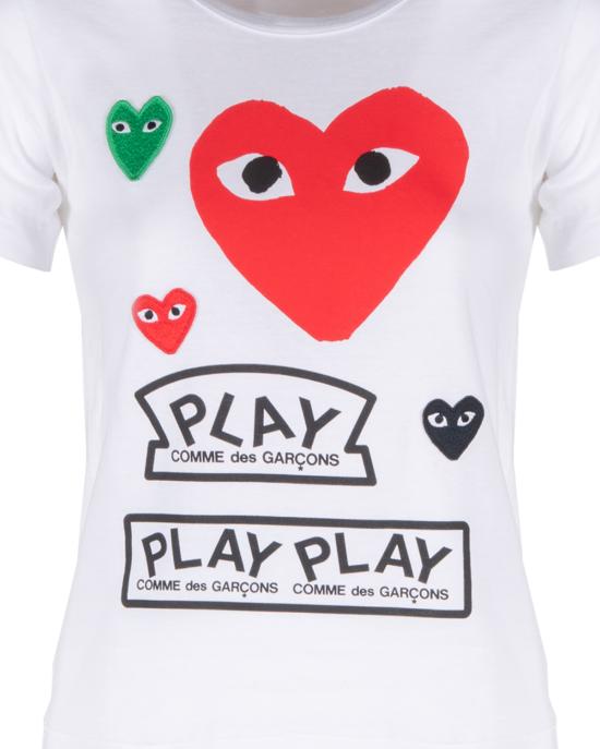 25FW 꼼데가르송 반팔 티셔츠 AZ T279 1 white BIANCO - COMME DES GARCONS