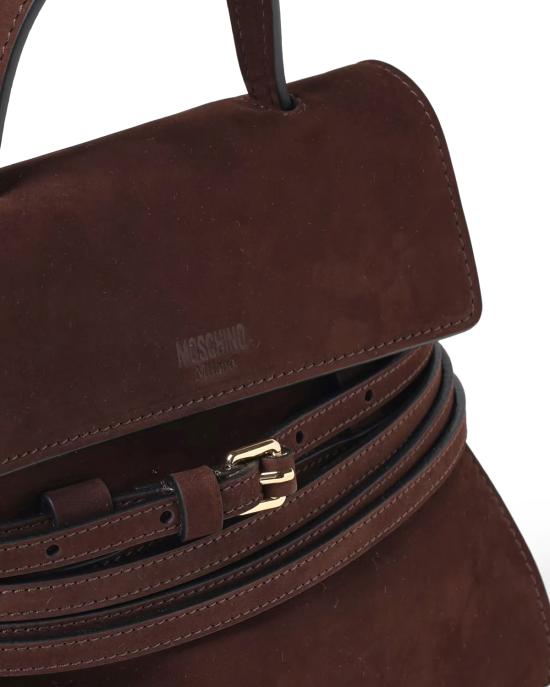 25FW 모스키노 토트백 7580 8035 0101 marrone MARRONE - MOSCHINO