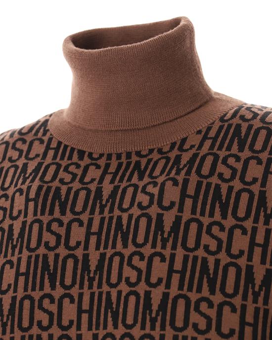 25FW 모스키노 터틀넥 0903 7600 1103 MARRONE - MOSCHINO