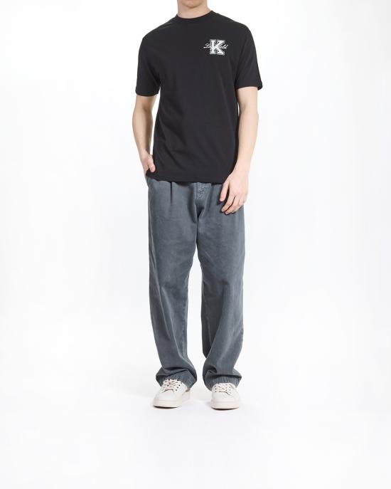 25SS 칼라거펠트 반팔 티셔츠 KM755148 552221 990 black NERO - KARL LAGERFELD