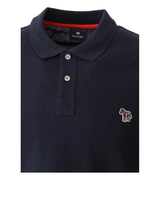 25FW PS 바이 폴스미스 폴로 티셔츠 M2R 183K KZEBRA 49 BLU - PS BY PAUL SMITH