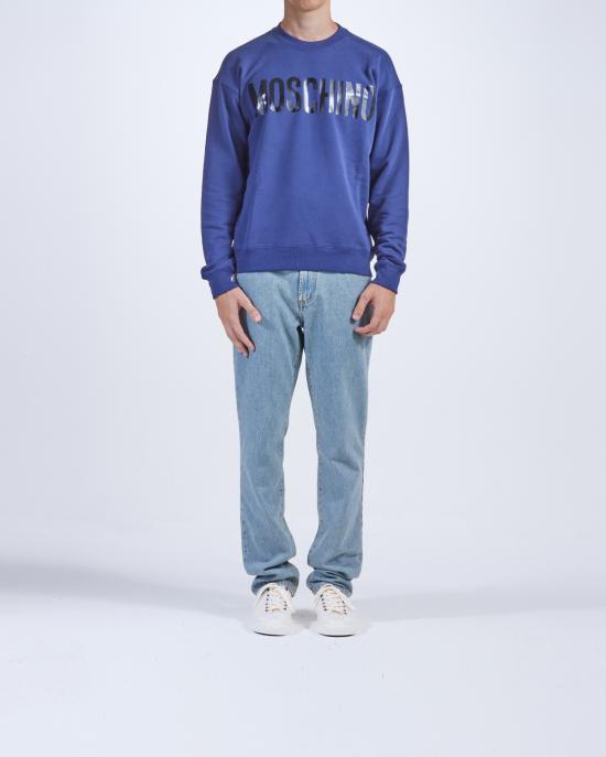25FW 모스키노 긴팔 티셔츠 1701 5228 1342 BLU - MOSCHINO