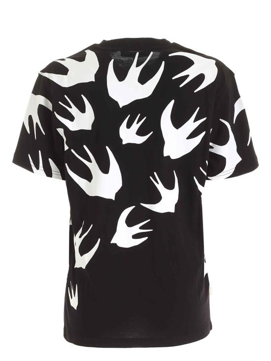 26SS 알렉산더 맥퀸 반팔 티셔츠 318978 RLT71 NERO - ALEXANDER MCQUEEN