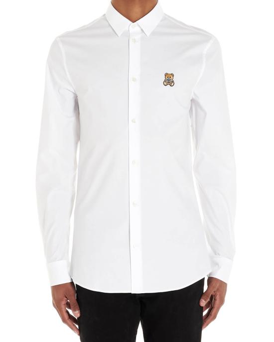 26SS 모스키노 긴팔 셔츠 0205 7036 1001 white BIANCO - MOSCHINO