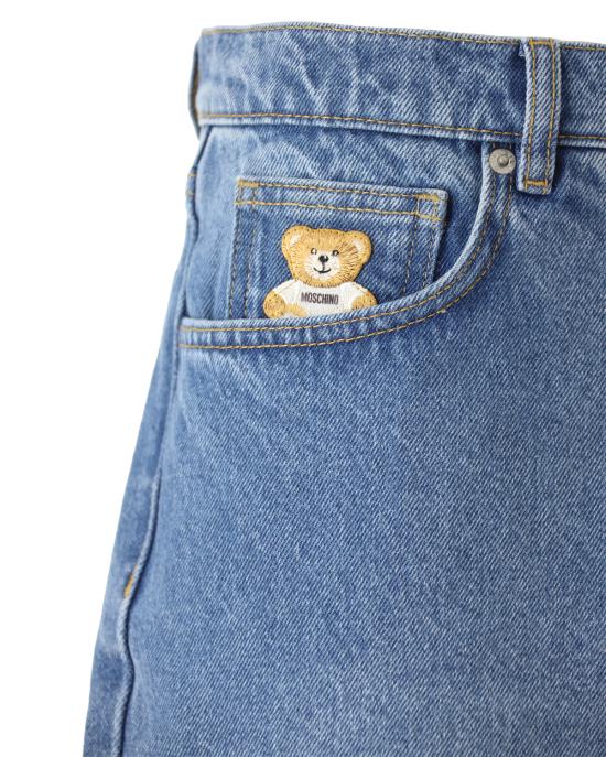 25FW 모스키노 데님 숏팬츠 0348 7022 0288 JEANS - MOSCHINO