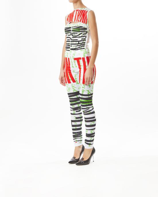 25SS 모스키노 트레이닝/조거 팬츠 251D 0330 0441 1393 MULTICOLOR - MOSCHINO