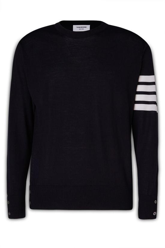 25FW 톰브라운 스웨터 MKA002A Y1014415 BLUE - THOM BROWNE