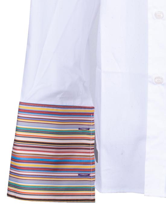 25FW 폴 스미스 긴팔 셔츠 PEXL 759F V01 BIANCO - PAUL SMITH