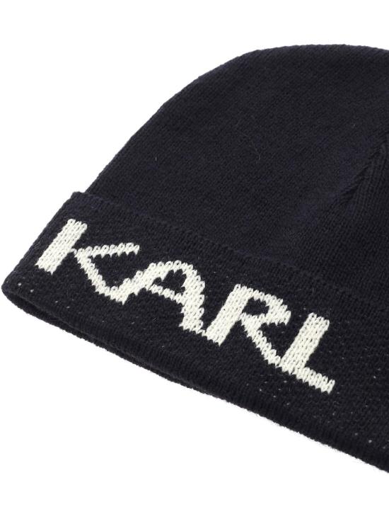 25FW 칼라거펠트 비니 805601 502322 690 BLUE - KARL LAGERFELD