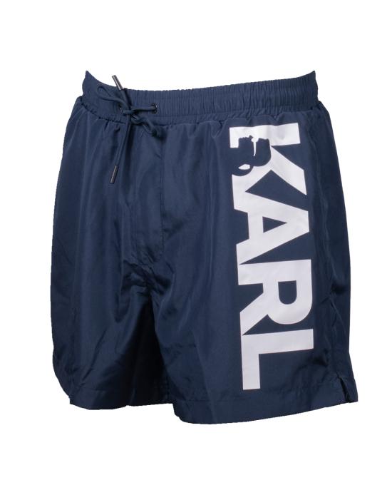 25FW 칼라거펠트 스윔팬츠 230M2202 310 Black Iris BLU NAVY - KARL LAGERFELD