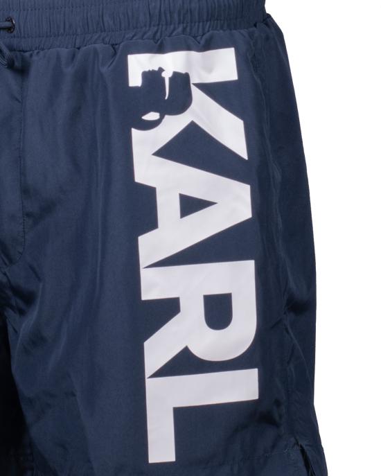25FW 칼라거펠트 스윔팬츠 230M2202 310 Black Iris BLU NAVY - KARL LAGERFELD