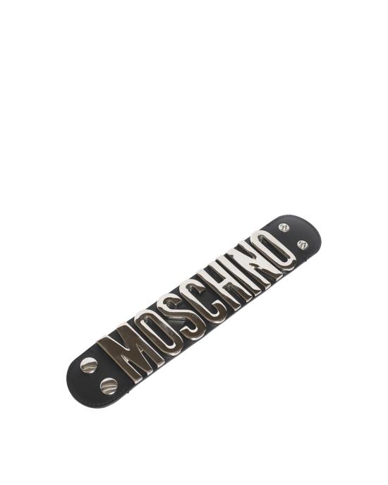 26SS 모스키노 팔찌 7760 8001 3555 NERO ARGENTO - MOSCHINO