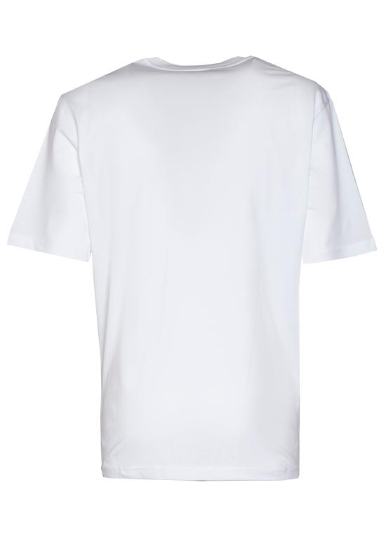26SS 모스키노 반팔 티셔츠 0701 2041 1001 BIANCO - MOSCHINO