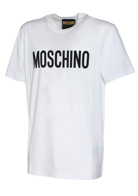 25FW 모스키노 반팔 티셔츠 0701 2041 1001 BIANCO - MOSCHINO