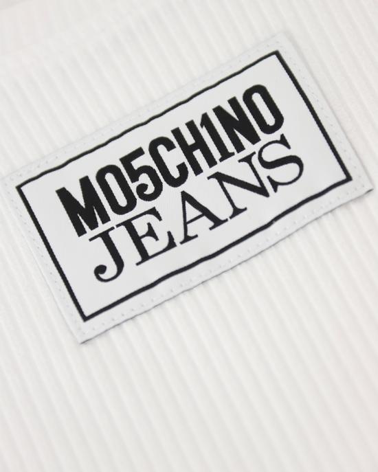 25FW 모스키노 반팔 티셔츠 1204 3759 0001 BIANCO - MOSCHINO