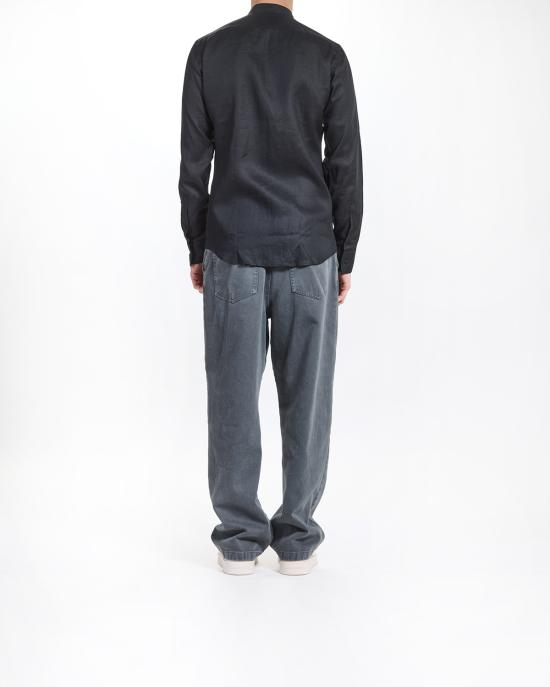 25SS 칼라거펠트 긴팔 셔츠 KM605035 552667 990 black NERO - KARL LAGERFELD