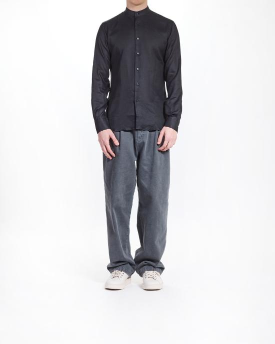 25SS 칼라거펠트 긴팔 셔츠 KM605035 552667 990 black NERO - KARL LAGERFELD