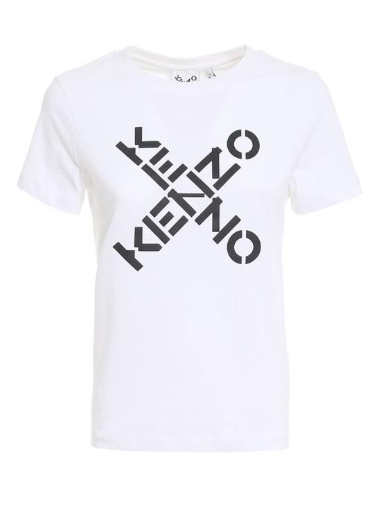 26SS 겐조 반팔 티셔츠 FB52TS8504SJ 01 BIANCO