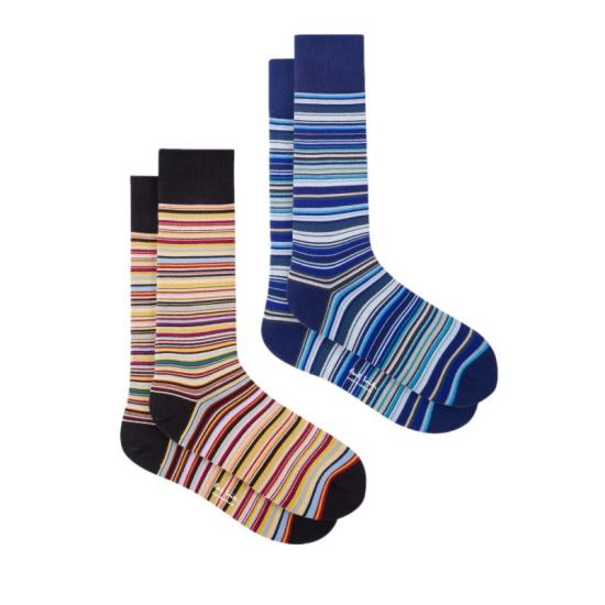 26FW 폴 스미스 양말 M1A SOCK J2PKM 3A MULTICOLOR