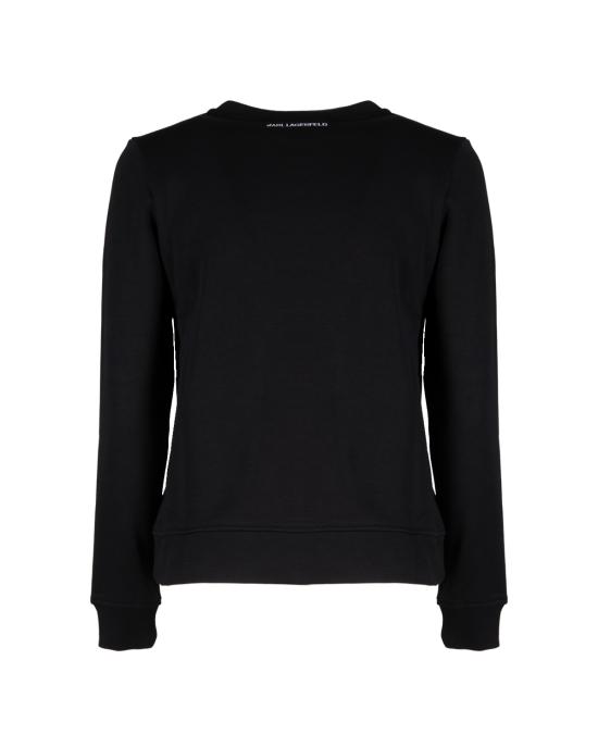 25FW 칼라거펠트 긴팔 티셔츠 230W1803 999 NERO - KARL LAGERFELD