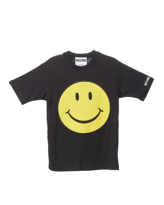 25FW 모스키노 반팔 티셔츠 0709 5441 1555 NERO