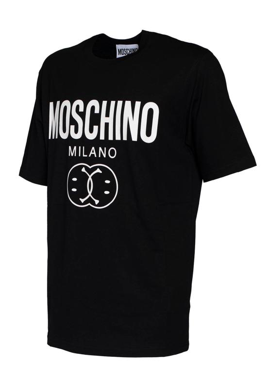 25FW 모스키노 반팔 티셔츠 0725 7041 1555 NERO - MOSCHINO