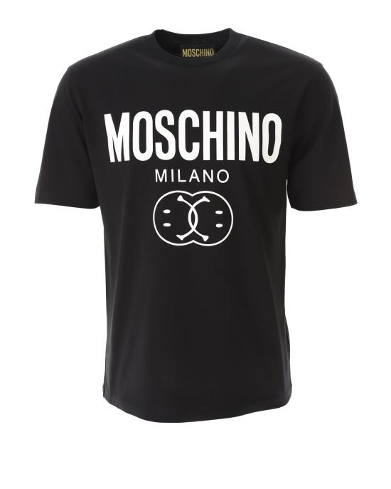 25FW 모스키노 반팔 티셔츠 0725 7041 1555 NERO - MOSCHINO