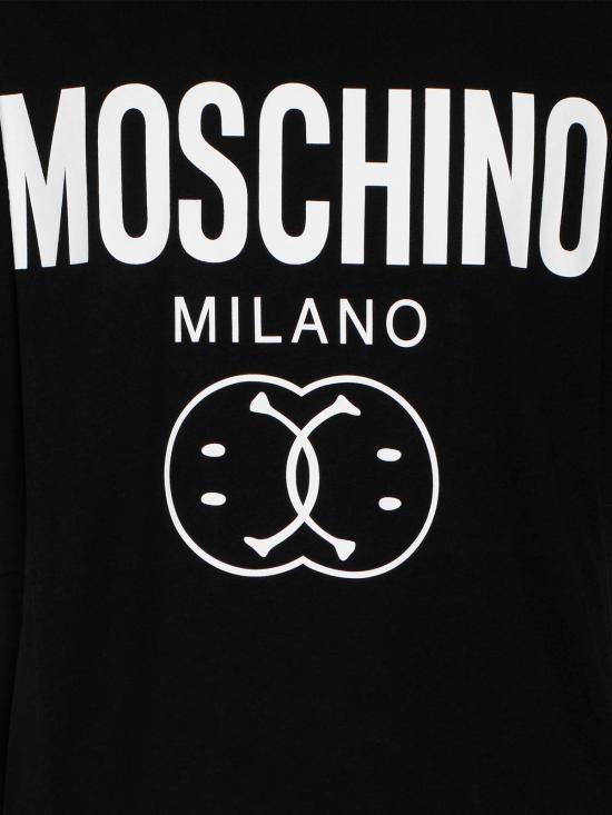 25FW 모스키노 반팔 티셔츠 0725 7041 1555 NERO - MOSCHINO