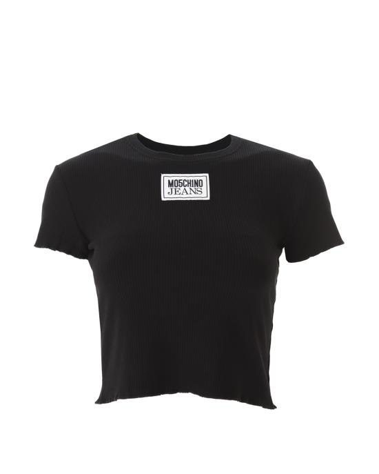 25FW 모스키노 반팔 티셔츠 1204 3759 0555 NERO