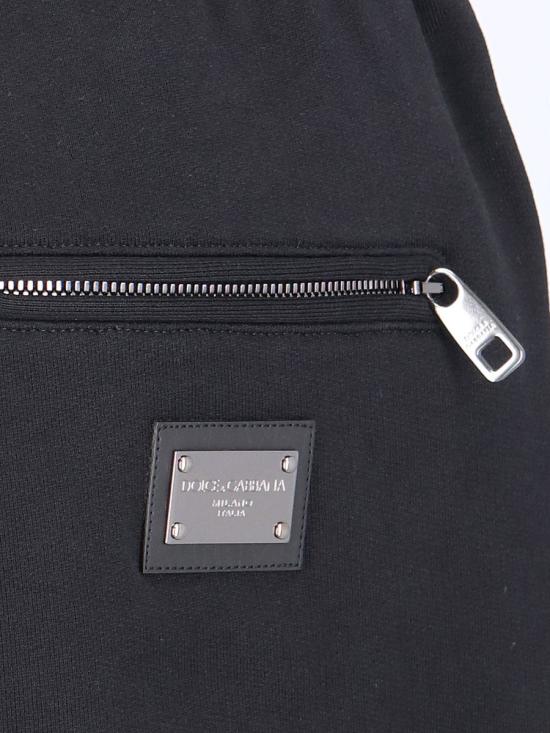 25FW 돌체앤가바나 트레이닝/조거 팬츠 GVXQHT G7F2GN0000 Black - DOLCE & GABBANA